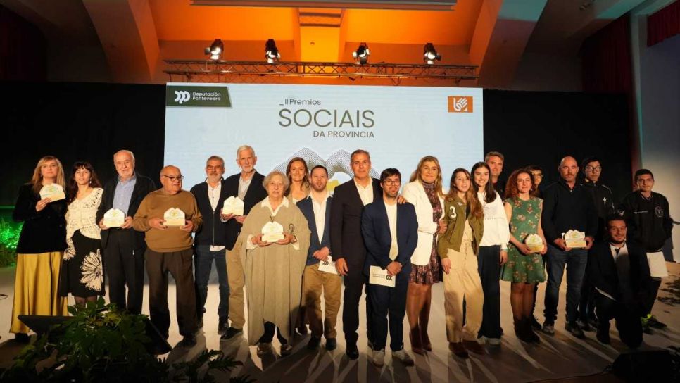 Amencer-ASPACE, reconocida en los II Premios Sociais de la Deputación de Pontevedra